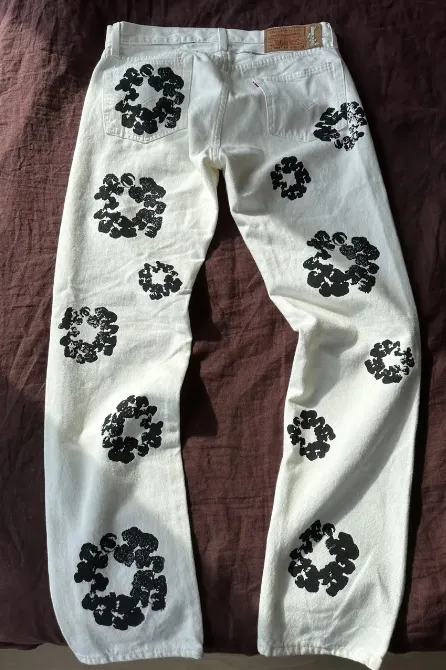 OBO Denim Tears  The Cotton Wreath Jean White review 