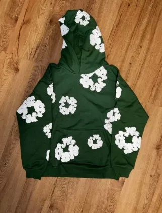Denim Tears The Cotton Wreath Hoodie Green review 