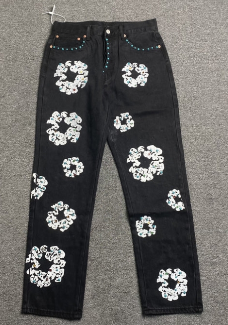 Denim Tears x Levi's 501 Cotton Rhinestone Wreath Jeans - Lowest Ask review Ermias 00