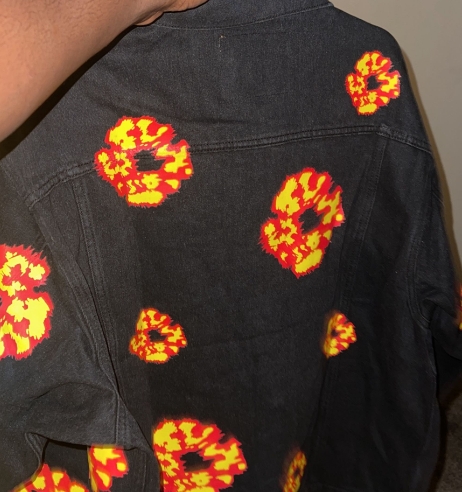 Denim Tears Washed Flame Denim Jacket Black review Anais 01