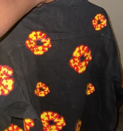 Denim Tears Washed Flame Denim Jacket Black review Anais 02