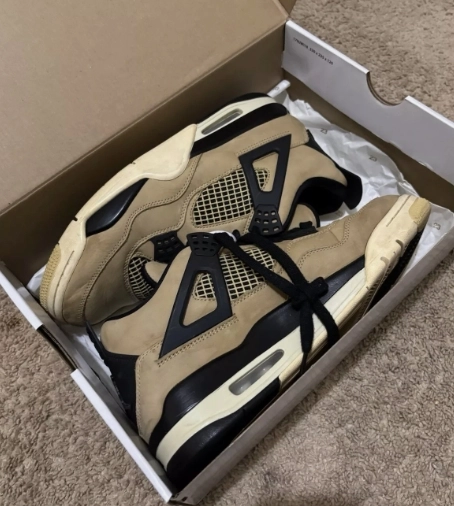 Jordan 4 Retro Fossil (Women's) AQ9129-200 review 