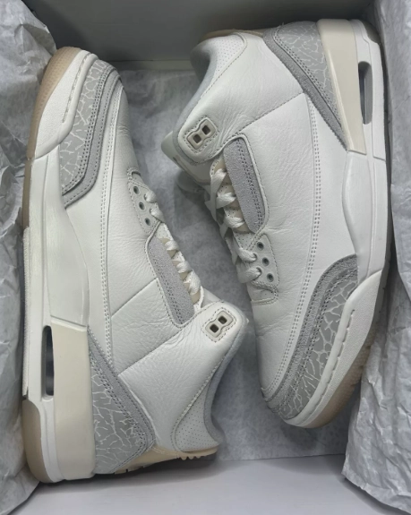 Air Jordan 3 Retro Craft Ivory FJ9479-100 review 