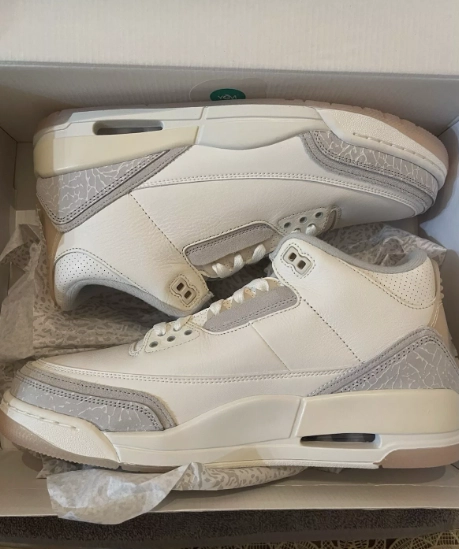 Air Jordan 3 Retro Craft Ivory FJ9479-100 review 