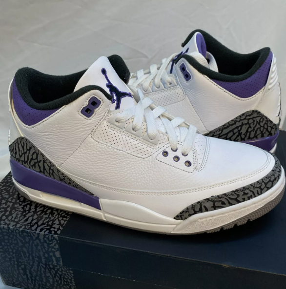 Air Jordan 3 Retro Dark Iris CT8532-105 review Jennifer Lawrence 00