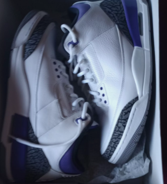 Air Jordan 3 Retro Dark Iris CT8532-105 review Robert Pattinson 00