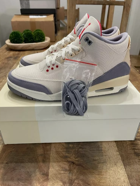 Air Jordan 3 Retro Muslin DH7139-100  review Matt Damon 01