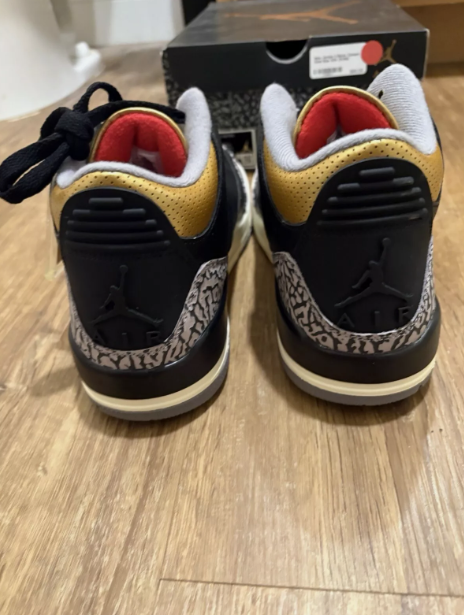Air Jordan 3 Retro Black Cement Gold (Women's) CK9246-067 review Jimmy Fallon 02