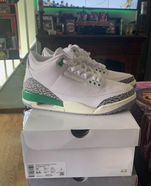 Air Jordan 3 Retro Lucky Green (Women's) CK9246-136 review Emily Ratajkowski 01