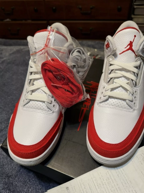 Air Jordan 3 Retro Tinker White University Red CJ0939-100 review 