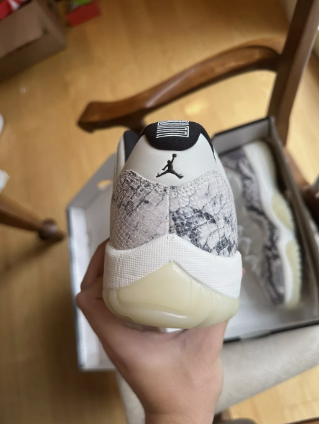Air Jordan 11 Retro Low Snake Light Bone CD6846-002 review Emily Watson 01
