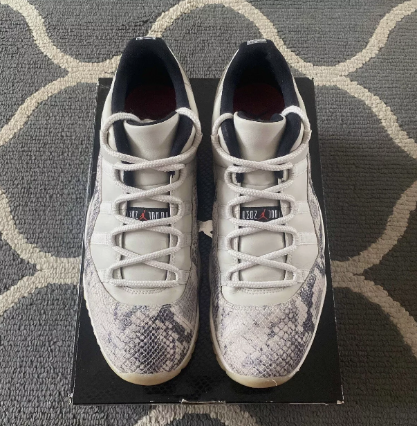 Air Jordan 11 Retro Low Snake Light Bone CD6846-002 review Matthew Evans 01