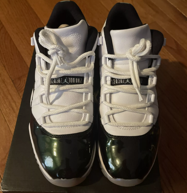 Air Jordan 11 Retro Low Iridescent 528895-145 review Hannah James 01