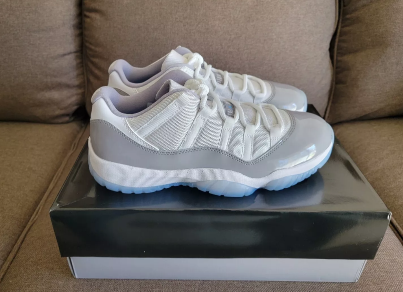 Air Jordan 11 Retro Low Cement Grey AV2187-140 review Theodore 00