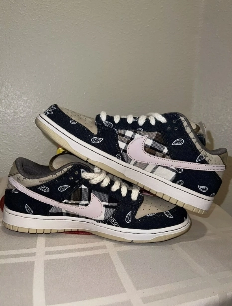  Nike SB Dunk Low Travis Scott (Regular Box) CT5053-001 [Top Version] review 