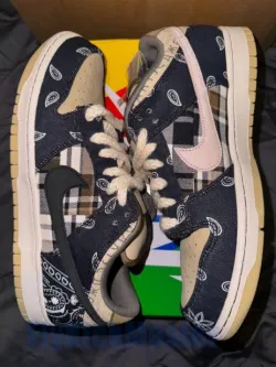  Nike SB Dunk Low Travis Scott (Regular Box) CT5053-001 [Top Version] review Margaret Smith 01