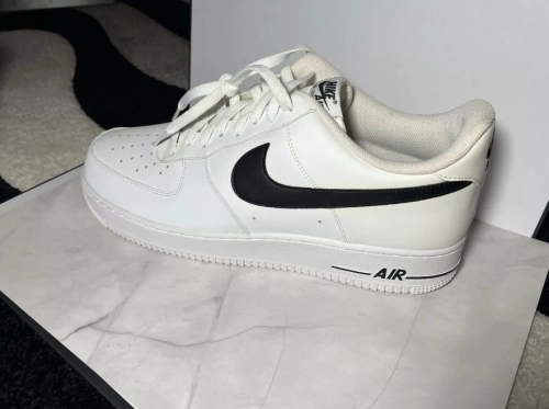 Nike Air Force 1 Low White Black (2020)  CJ0952-100 review 