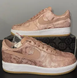 Nike Air Force 1 Low CLOT Rose Gold Silk (Regular Box)  CJ5290-600 review Kyle Hunt 01
