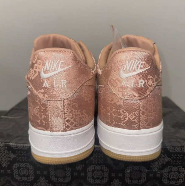 Nike Air Force 1 Low CLOT Rose Gold Silk (Regular Box)  CJ5290-600 review Kyle Hunt 01