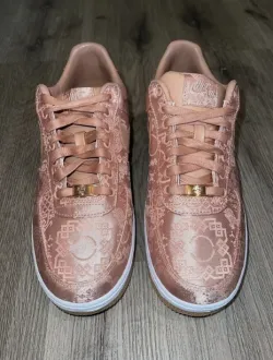 Nike Air Force 1 Low CLOT Rose Gold Silk (Regular Box)  CJ5290-600 review Trevor Bowman 01
