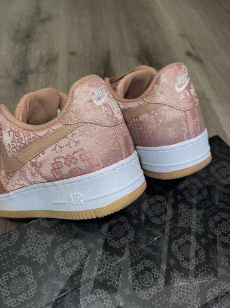 Nike Air Force 1 Low CLOT Rose Gold Silk (Regular Box)  CJ5290-600 review Trevor Bowman 01