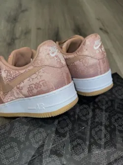 Nike Air Force 1 Low CLOT Rose Gold Silk (Regular Box)  CJ5290-600 review Trevor Bowman 02