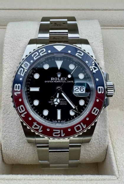 Rolex GMT Master ll M126710BLRO-0001 review David 00