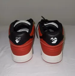 OFF-WHITE Out Of Office OOO Low Tops Red Black (2024) OMIA189C99LEA013-2510 review Emily Davis 02