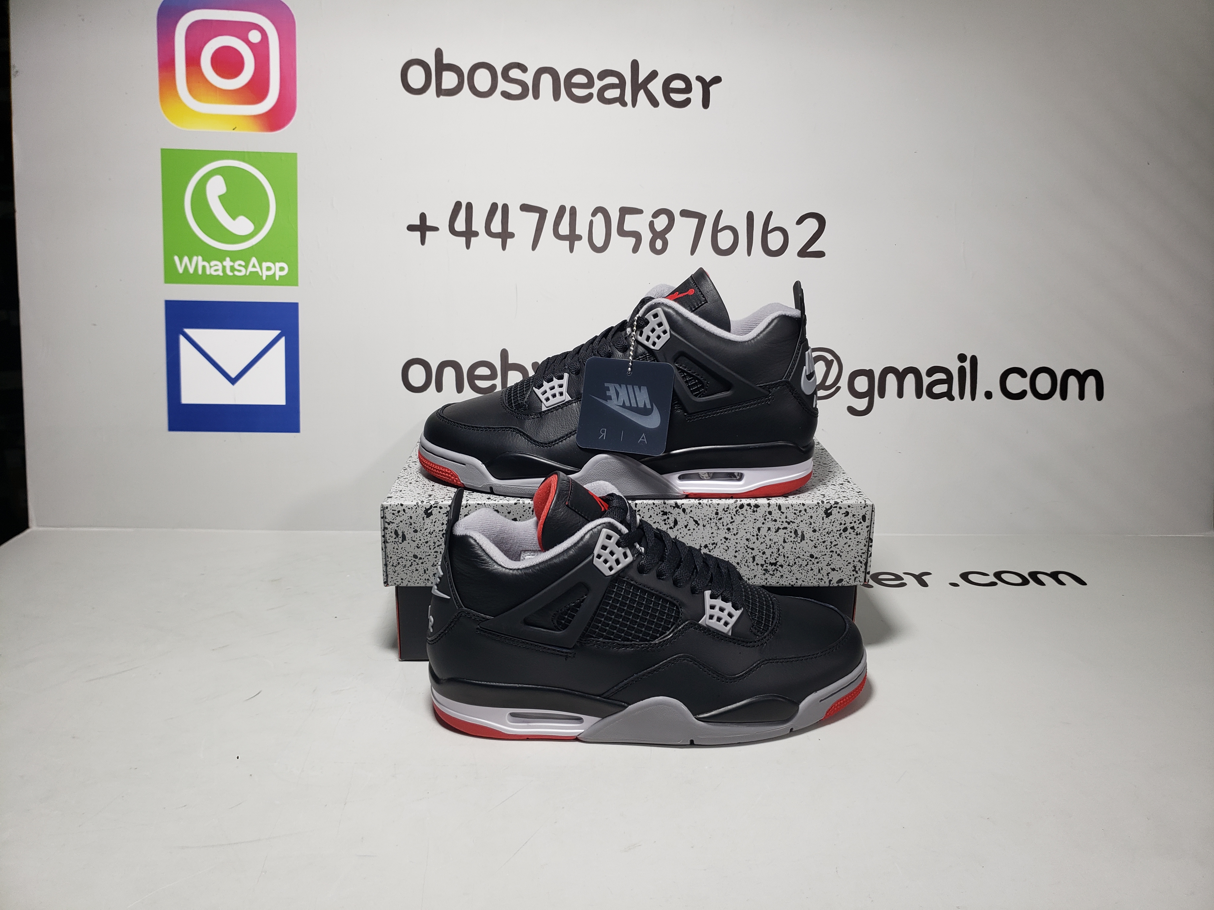 Air Jordan 4 Retro Bred Reimagined  FV5029-006 review obosneaker 02