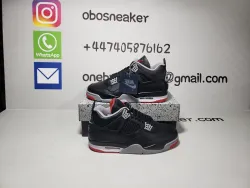 Air Jordan 4 Retro Bred Reimagined  FV5029-006 review obosneaker 03