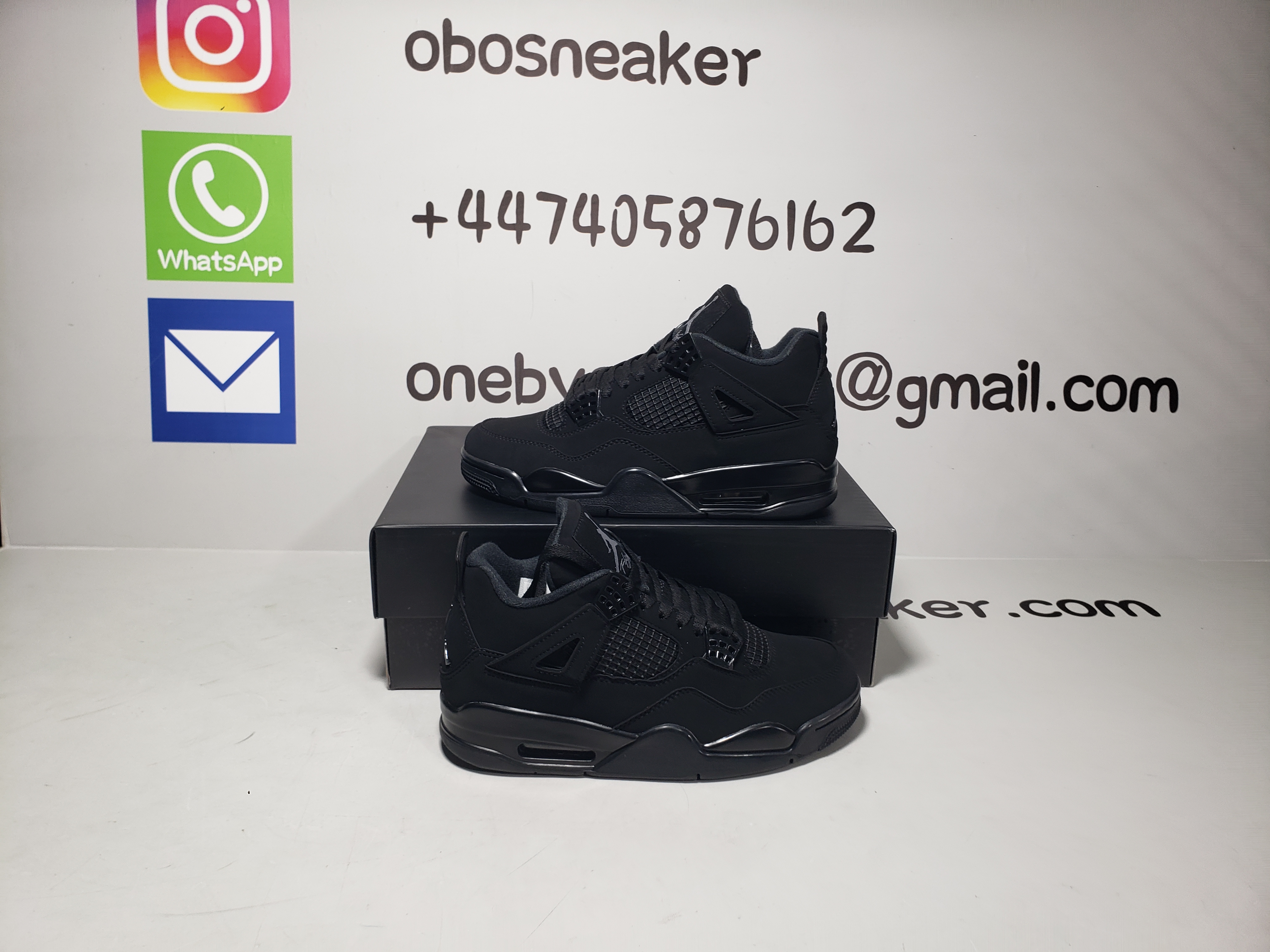 Air Jordan 4 Retro Black Cat (2020) CU1110-010 review obosneaker 02