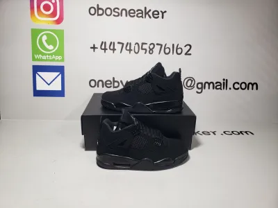 Air Jordan 4 Retro Black Cat (2020) CU1110-010 review obosneaker 02