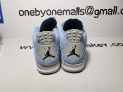 Air Jordan 4 Retro University Blue CT8527-400 [Top Version] review obosneaker 02