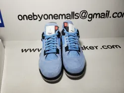 Air Jordan 4 Retro University Blue CT8527-400 [Top Version] review obosneaker 01