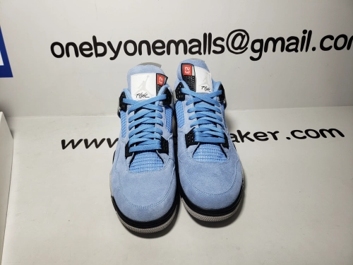 Air Jordan 4 Retro University Blue CT8527-400 [Top Version] review 