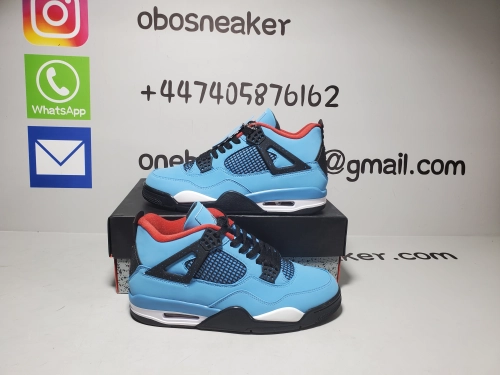 Air Jordan 4 Retro Travis Scott Cactus Jack  308497-406 review 