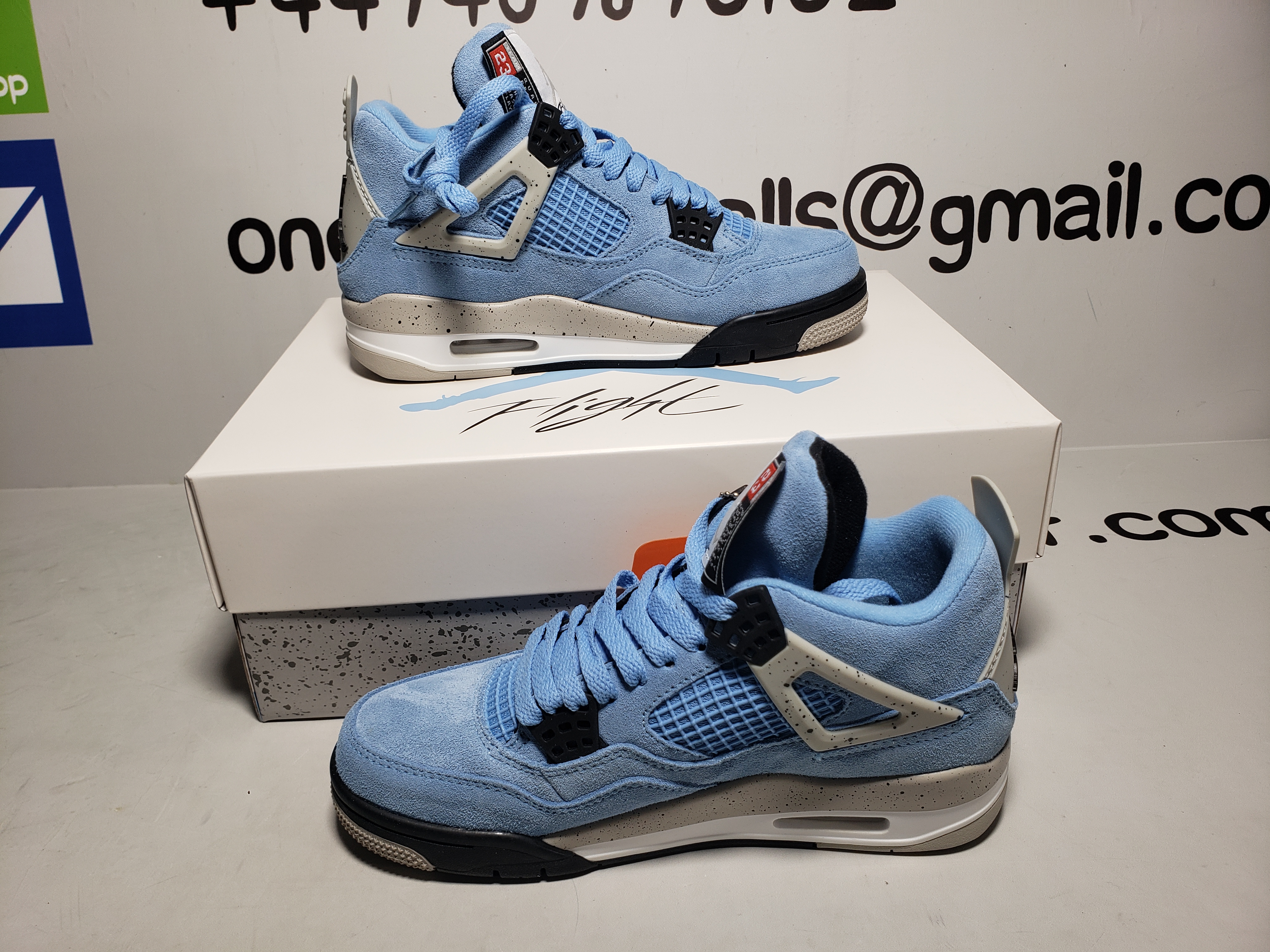 Air Jordan 4 Retro University Blue  CT8527-400 review obosneaker 01