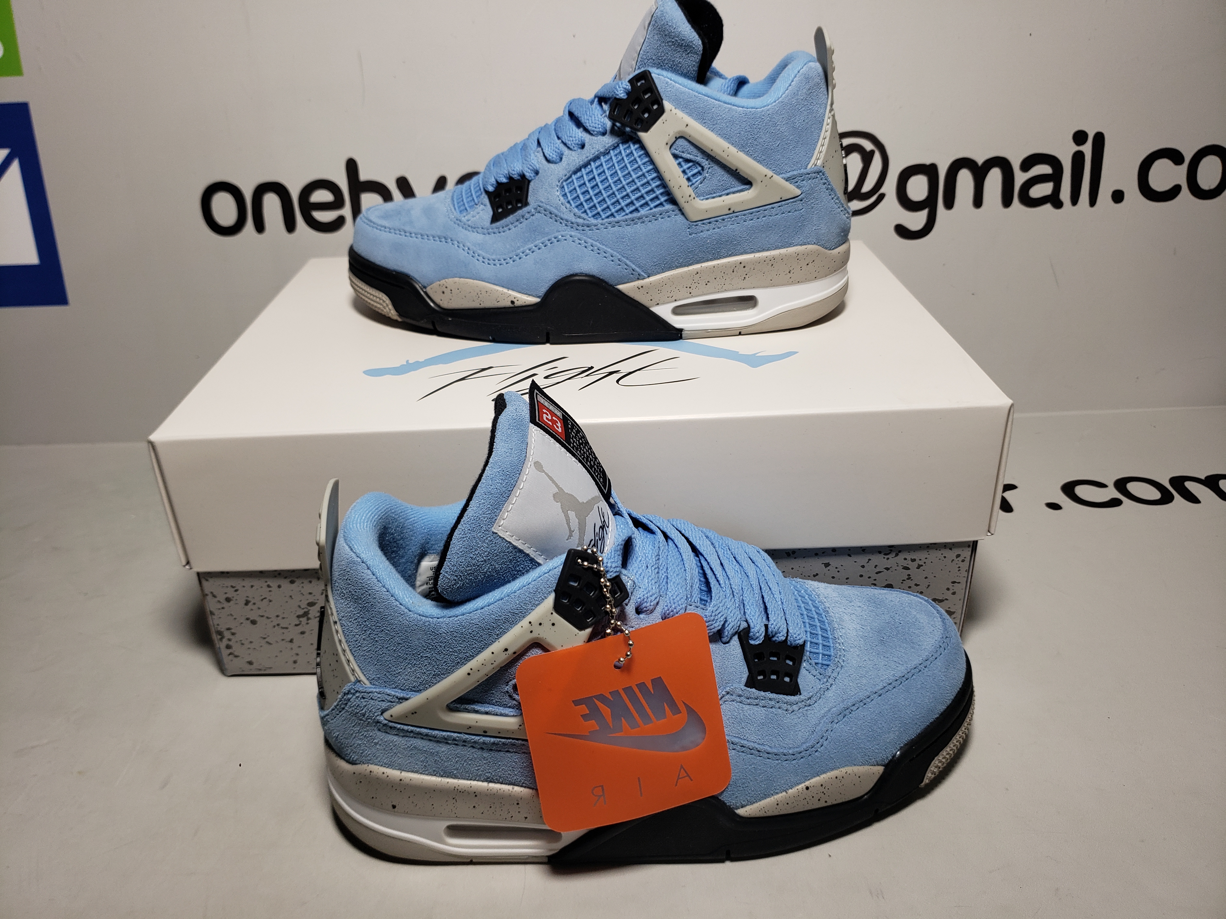 Air Jordan 4 Retro University Blue  CT8527-400 review obosneaker 02