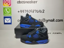 Air Jordan 4 Retro Black Blue CT8527-018  review obosneaker 01