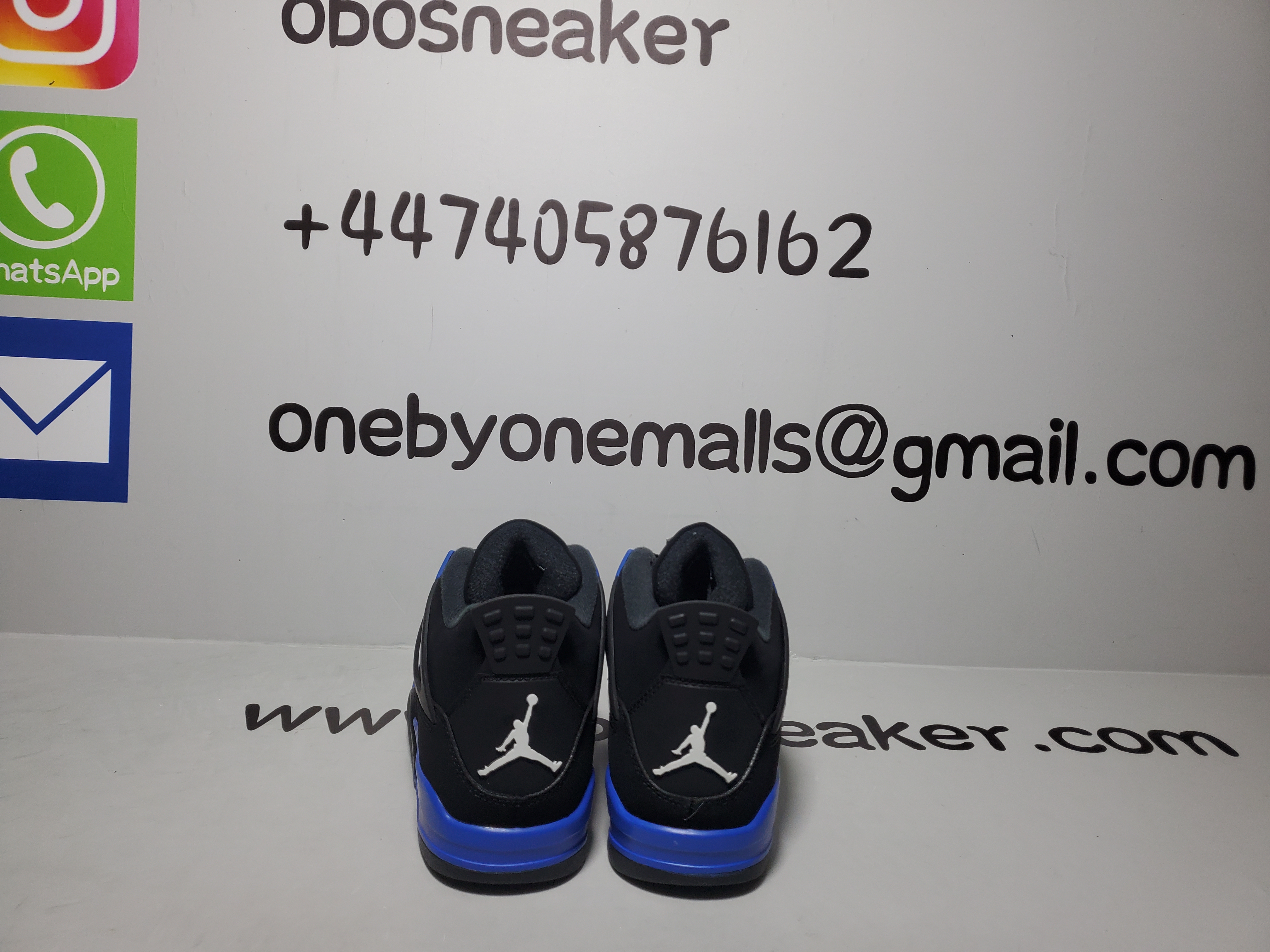 Air Jordan 4 Retro Black Blue CT8527-018  review obosneaker 02