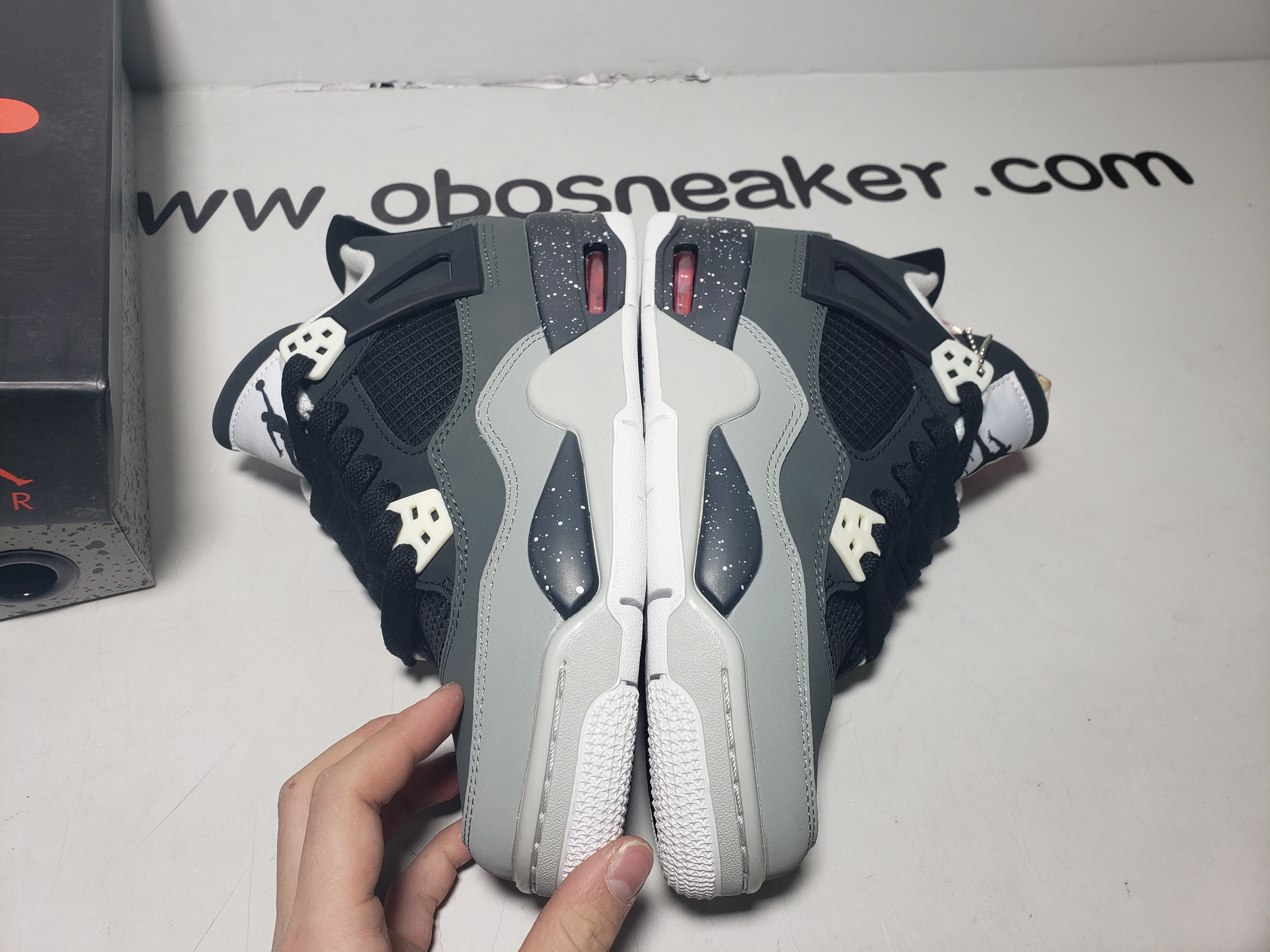 Jordan 4 Retro Fear Pack (2013) 626969-030 review obosneaker 00
