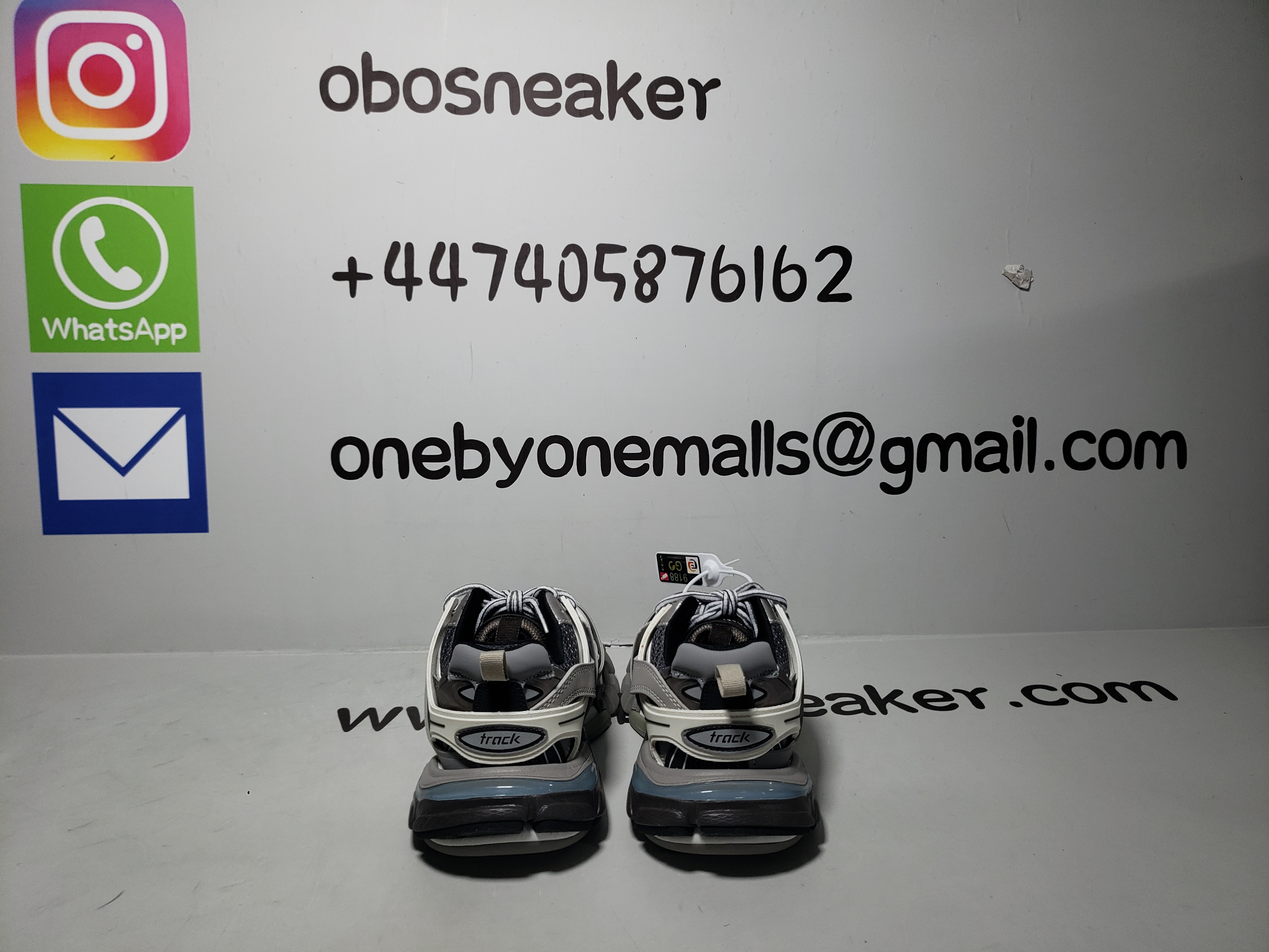 Balenciaga Track Sneaker Grey White Black review obosneaker 02