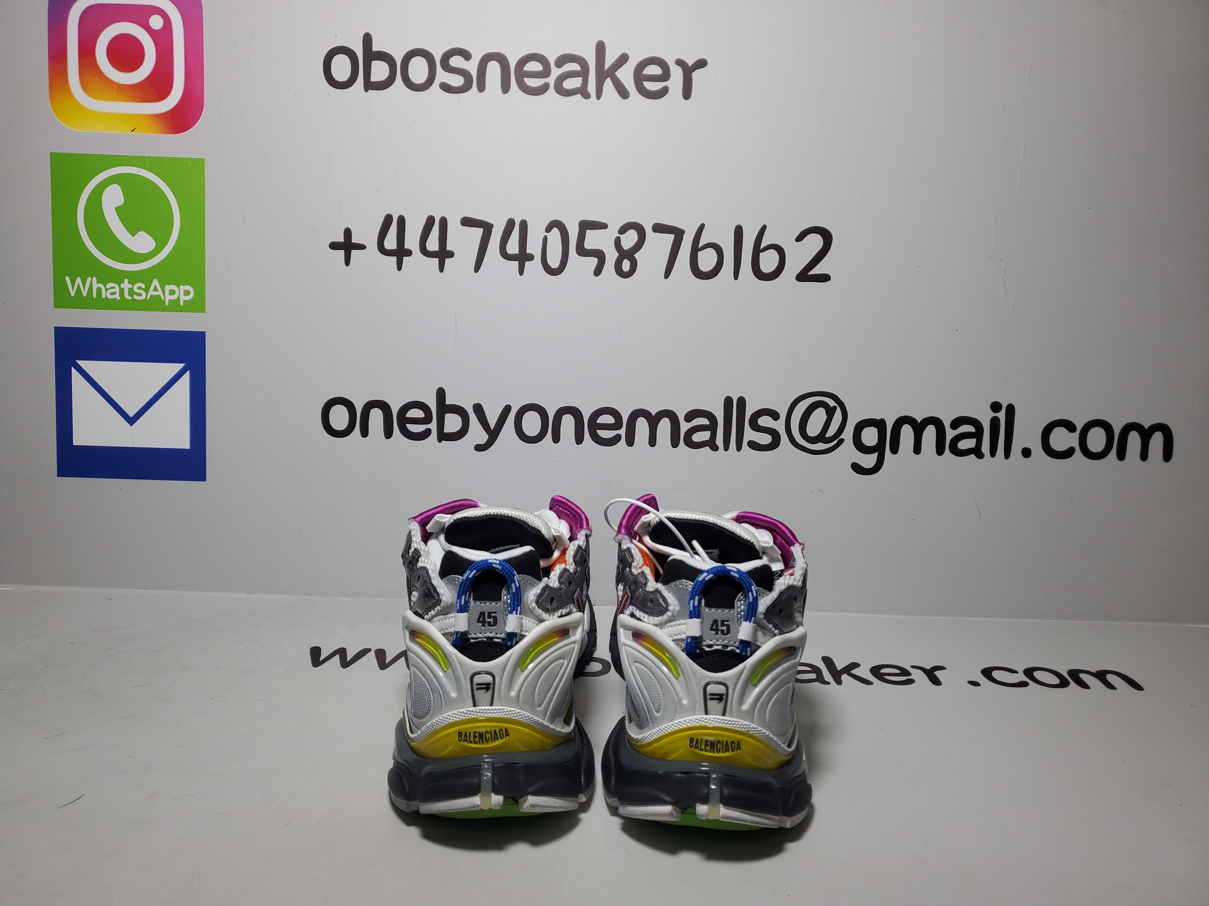 Top Version Balenciaga Runner Sneaker Color Orange Powder 772767 W3RBW 9168 review obosneaker 02