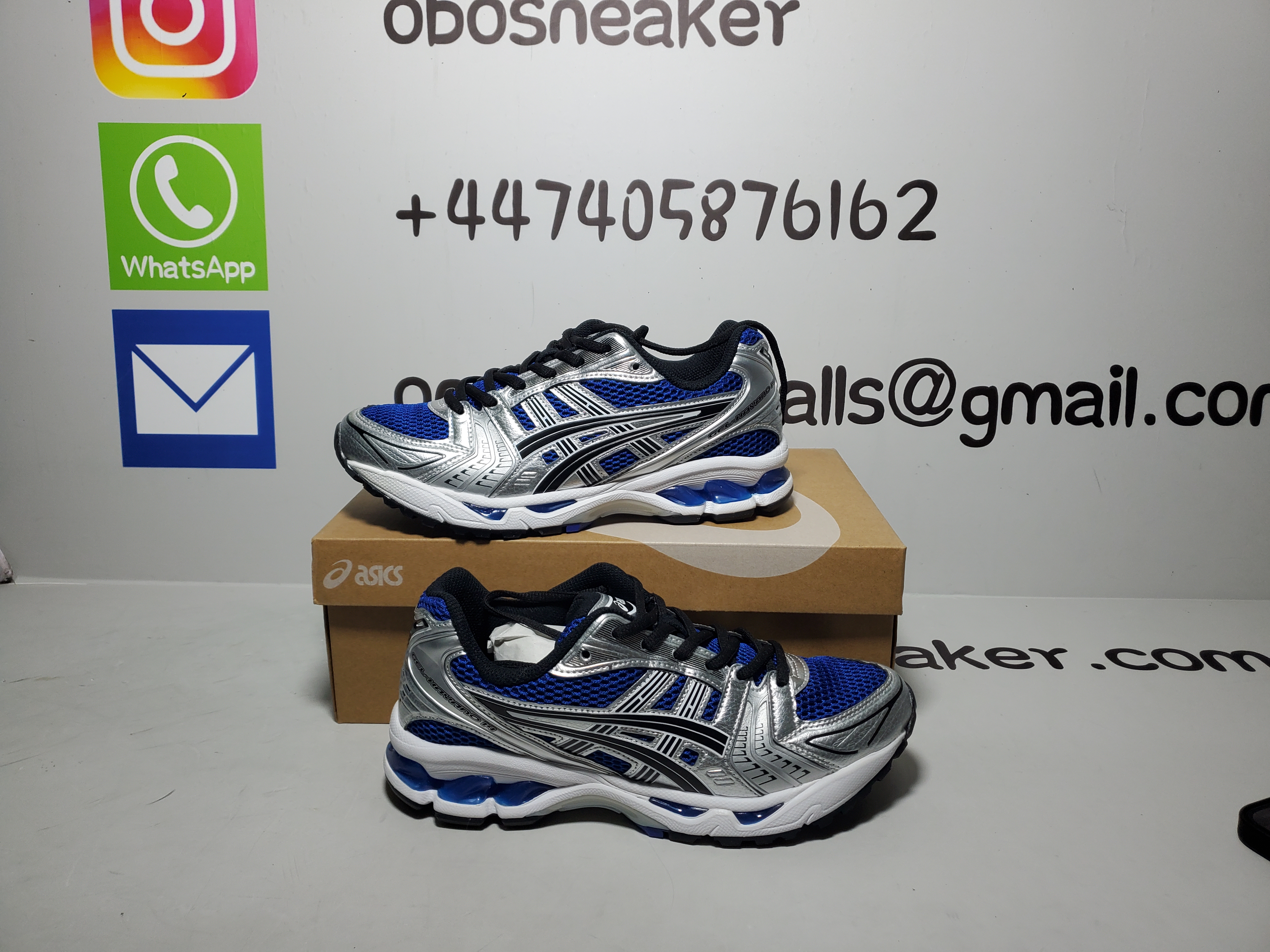 ASICS Gel-Kayano 14 Monaco Blue 1201A019-401 review obosneaker 02