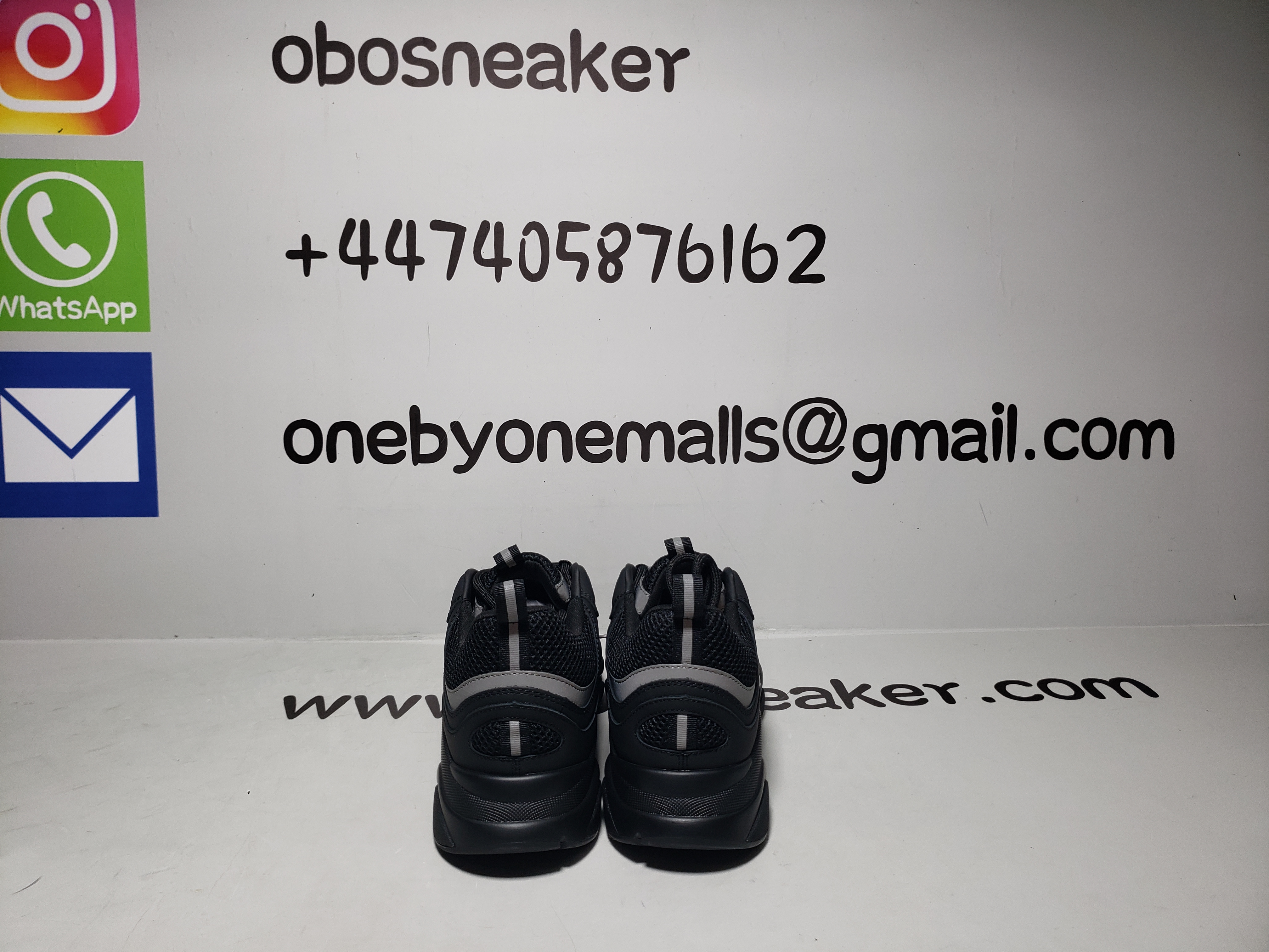 Dior B22 Black Silver 3SN231ZNG969 review obosneaker 02