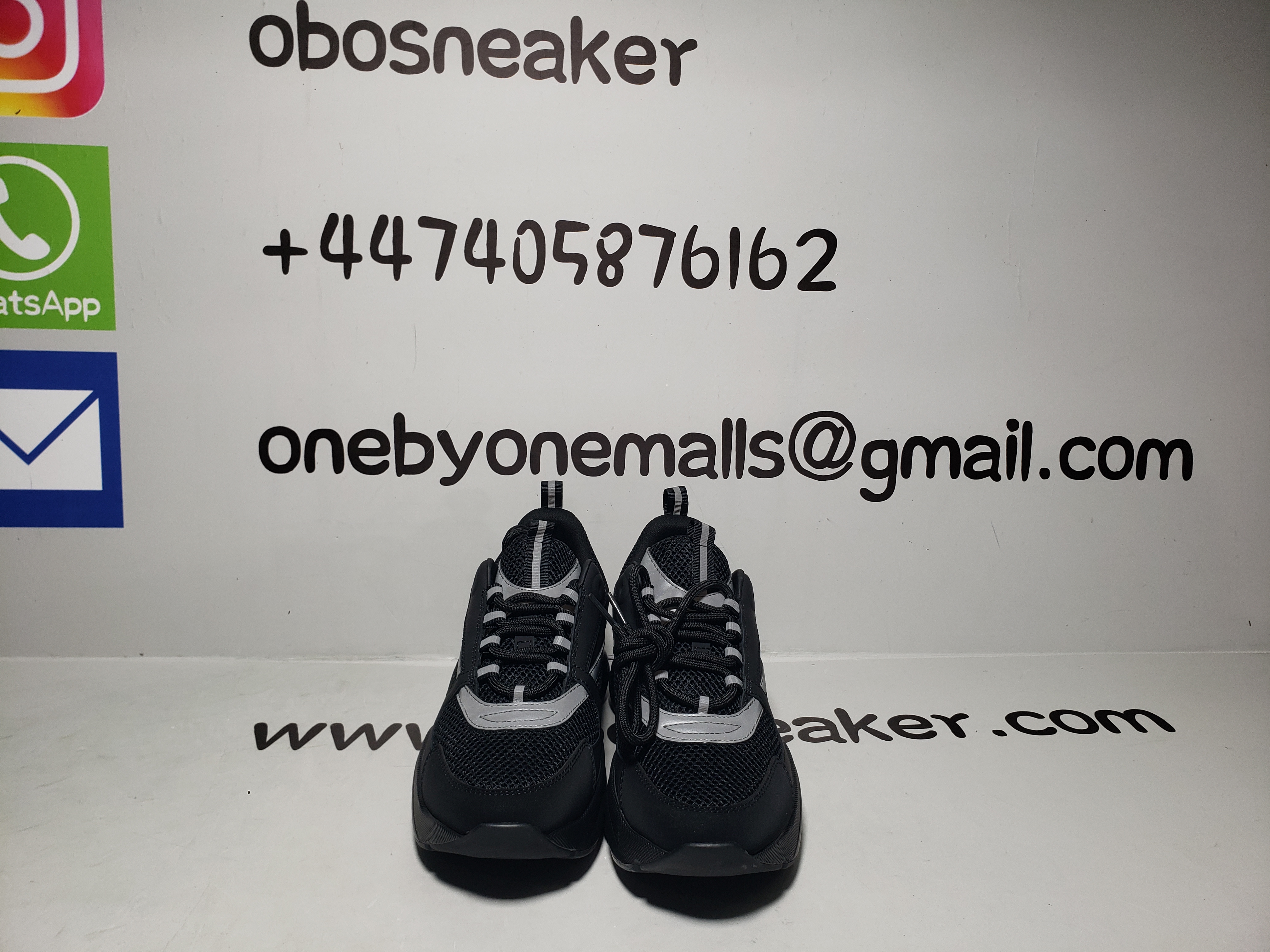 Dior B22 Black Silver 3SN231ZNG969 review obosneaker 01