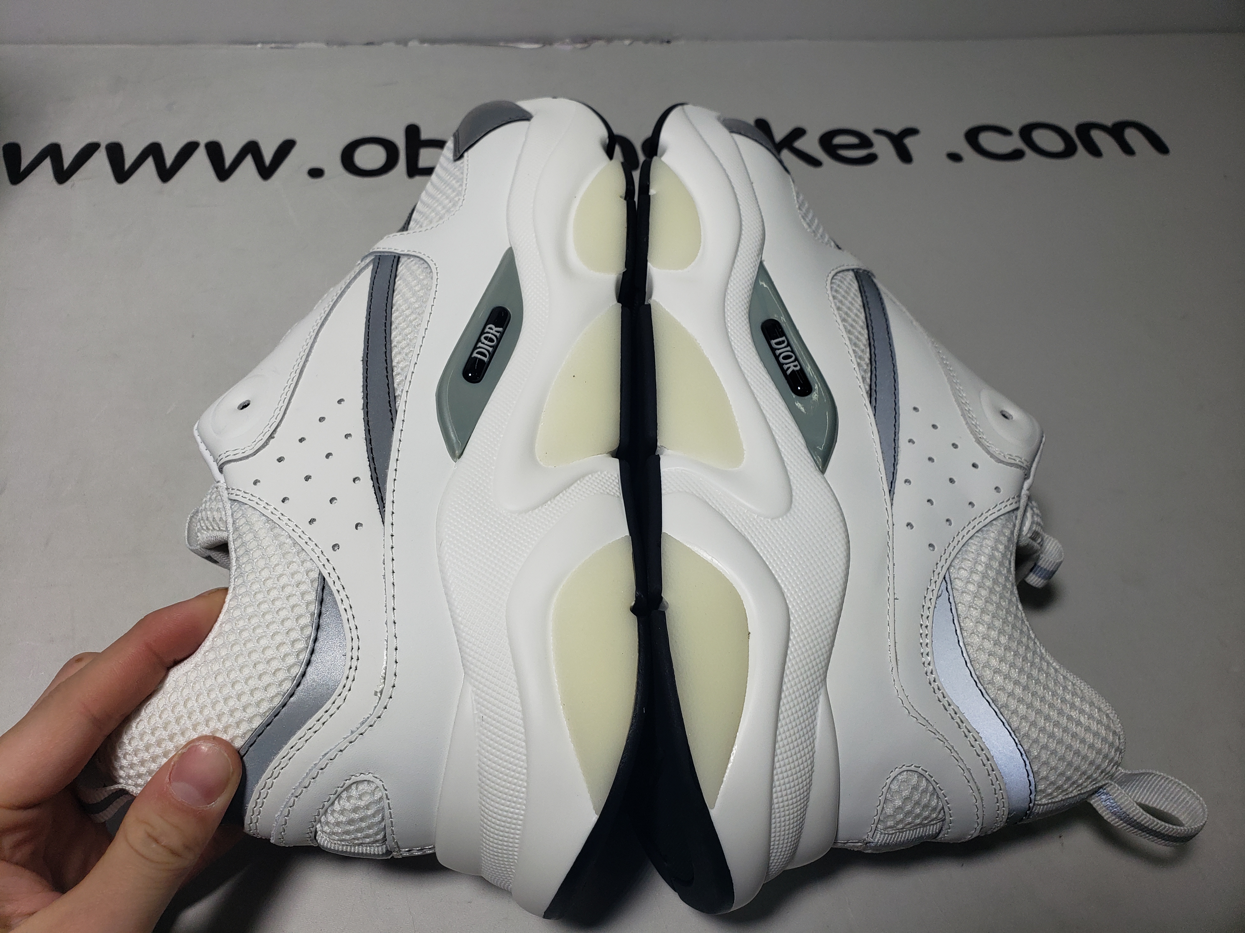 Dior B22 White Silver 3SN231YJG_H000 review obosneaker 00