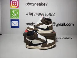 Air Jordan 1 Retro High OG SP Travis Scott Mocha CD4487-100 review obosneaker 01