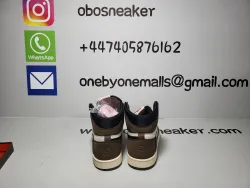 Air Jordan 1 Retro High OG SP Travis Scott Mocha CD4487-100 review obosneaker 03