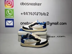 【$59 SALE】Travis Scott x Fragment Design x Air Jordan 1 Low  DM7866-140 review obosneaker 01